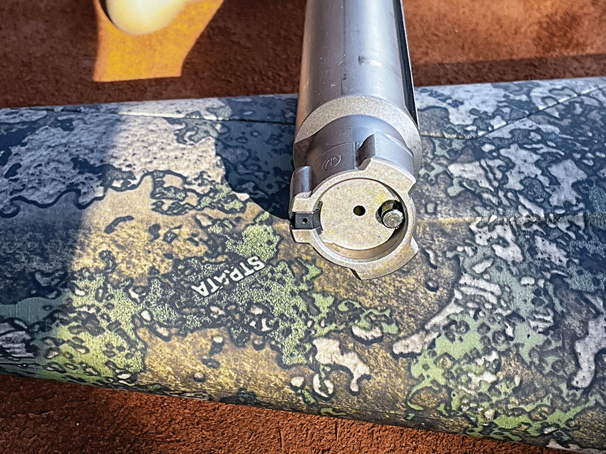 The oversized bolt uses three lugs for extra strength where it’s needed.